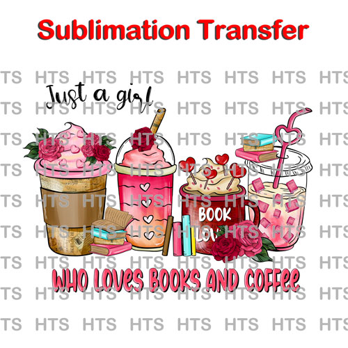 coffee valentines ready to press sublimation iron on transfer