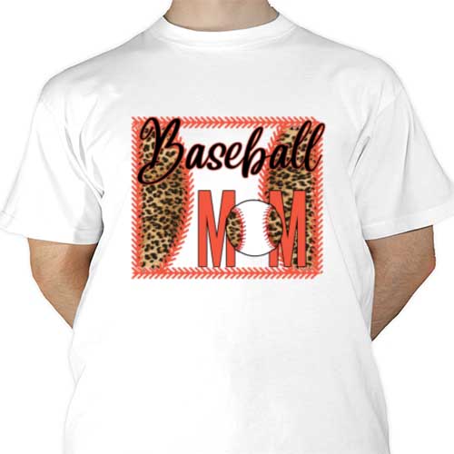 Baseball mom sublimation