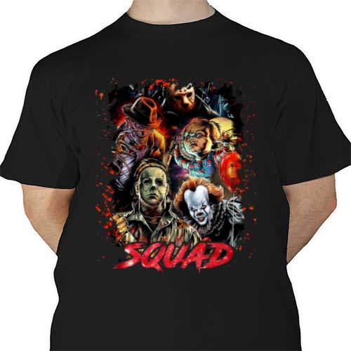 horror squad shirt