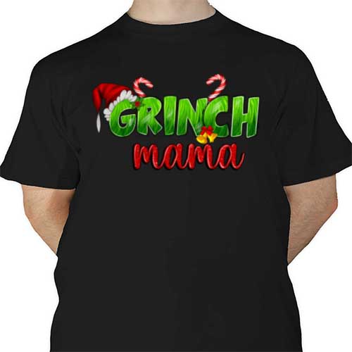 Grinch Mama Daddy DTF Gang Sheet - DTF Transfers - Ready To Press, 22 x  60