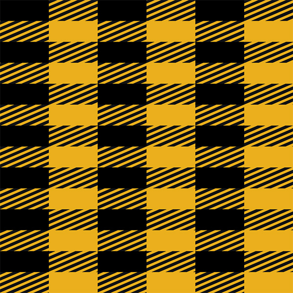 Yellow Buffalo Plaid | Heat Transfer Source